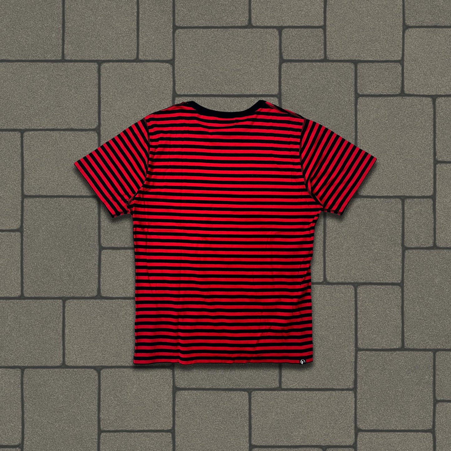 Hysteric Glamour Red Striped Ramones Tee