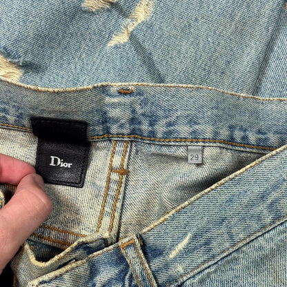 SS06 Dior Homme Crash Denim