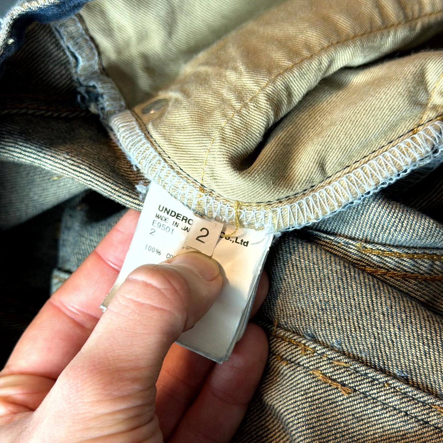 SS10 Undercover Blue Yarn 68 Denim