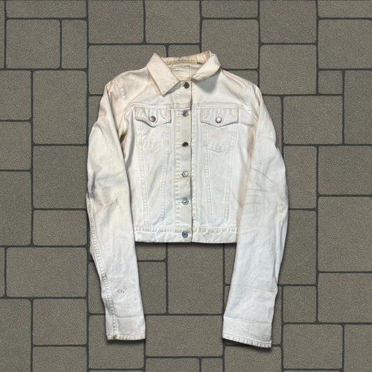 Helmut Lang Vintage White Denim Jacket