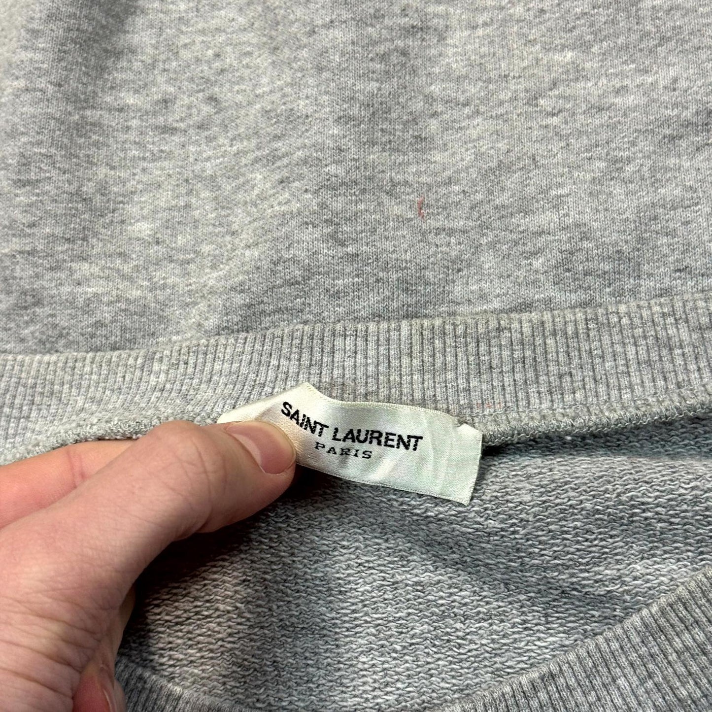 FW13 Saint Laurent Paris Chain Crewneck