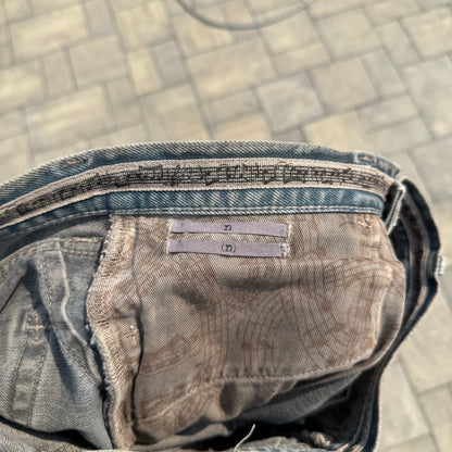 SS07 Number Nine Mudwash Pain Denim