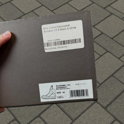 Rick Owens Black Milk Geobasket