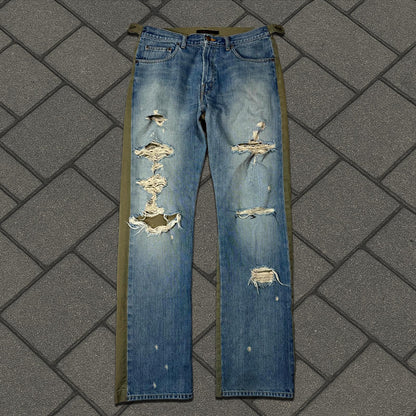 AW04 Undercover Utility Cargo Denim