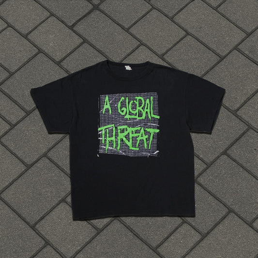 2004 A Global Threat Green Type Tee
