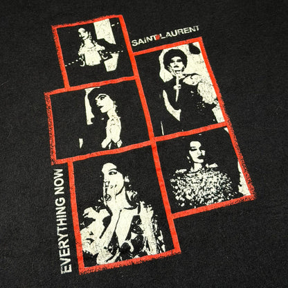 2018 Saint Laurent Paris Everything Now Tee