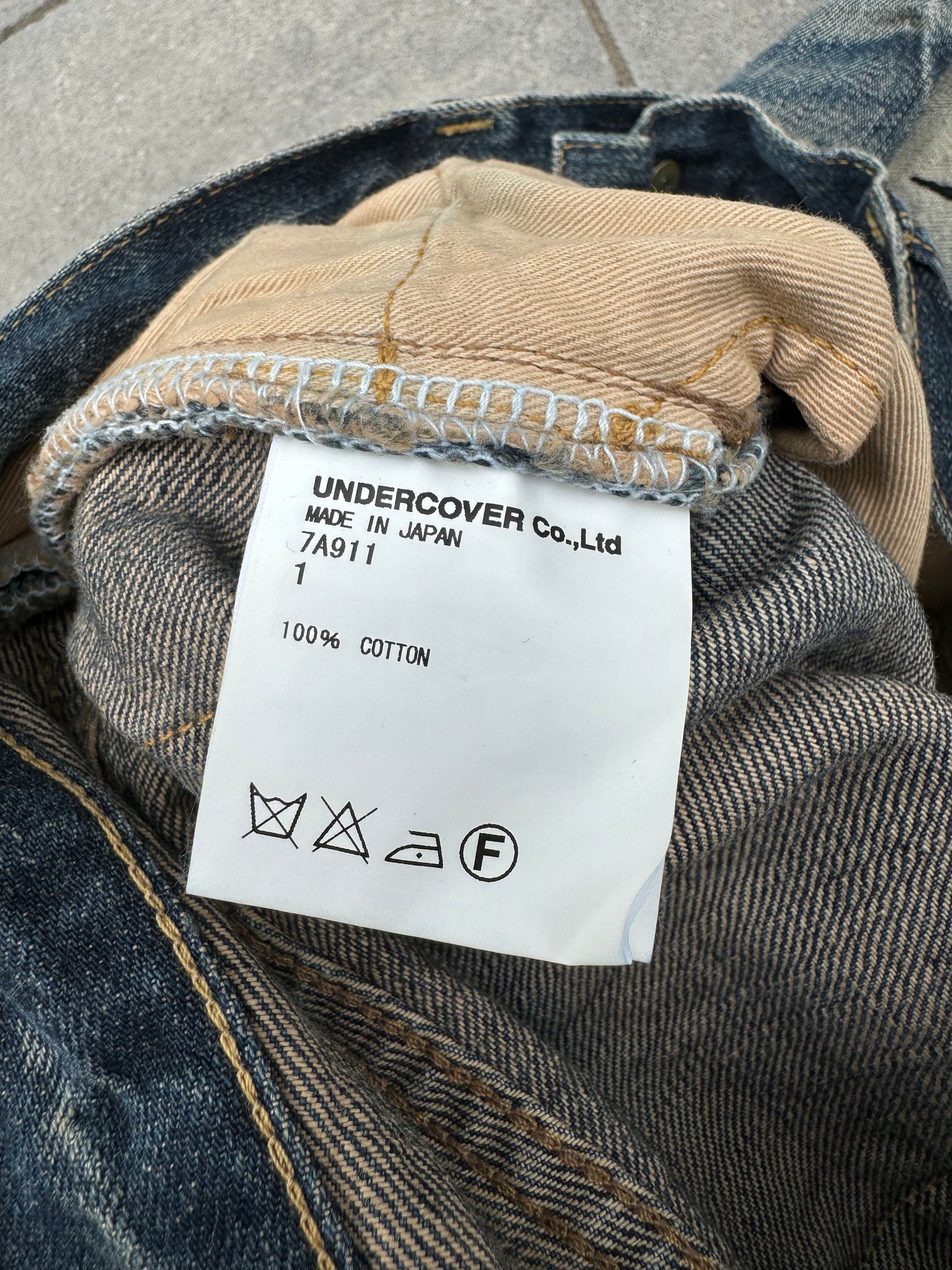 SS07 Undercover “Apple Fang” Denim