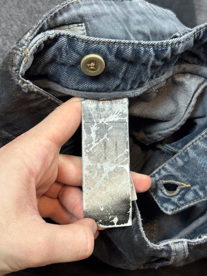 FW05 Rick Owens Double Layer Aircut Denim