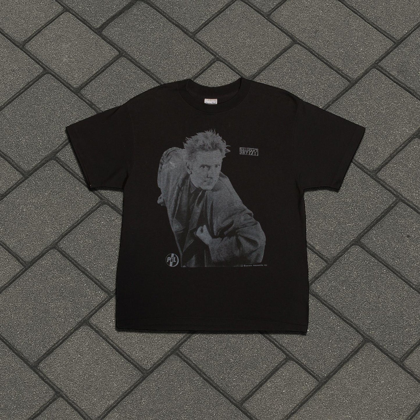 1987 Johnny Rotten Happy? Tour Tee