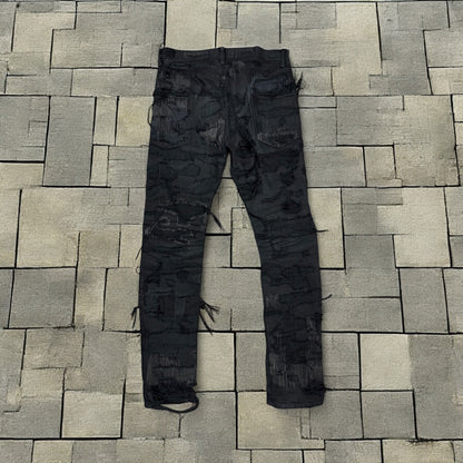 AW05 Undercover Black “Arts & Crafts” 85 Denim