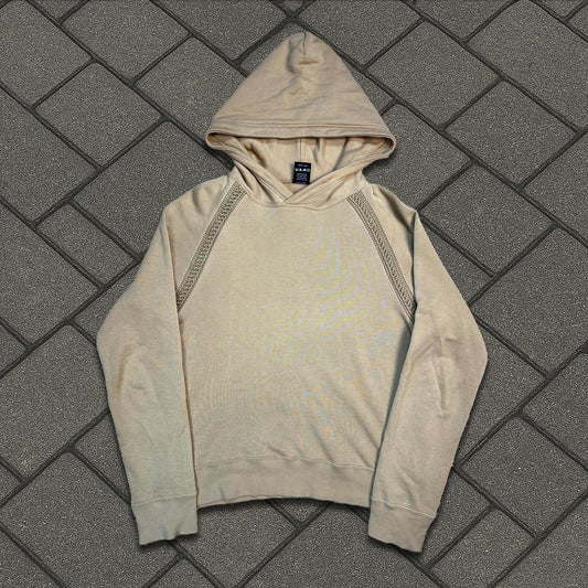 AW03 Number Nine Beige Rope Hoodie