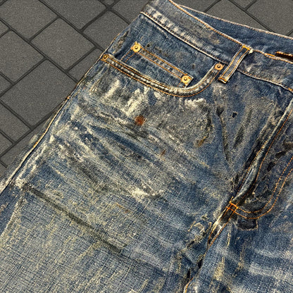 SS07 Dior Home Blue Luster Waxed Denim
