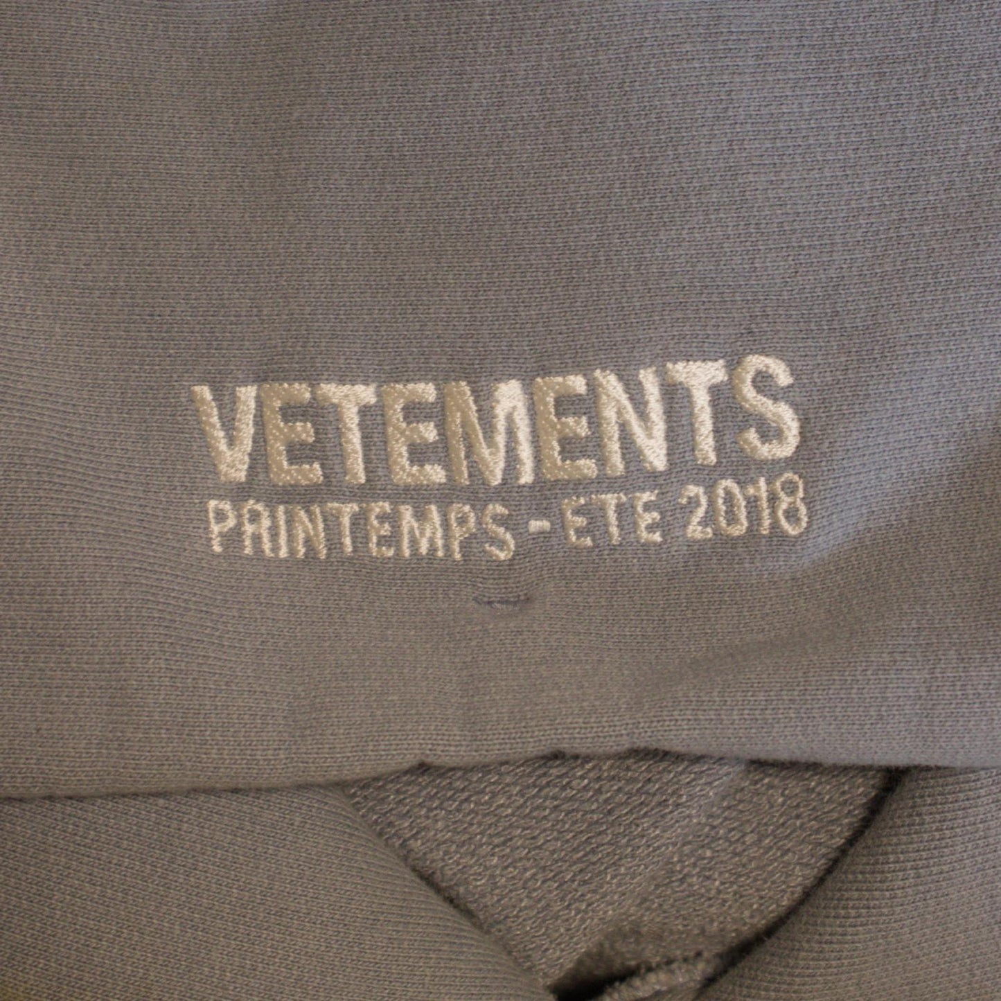 SS18 Vetements 1/500 Light Blue Unicorn Hoodie