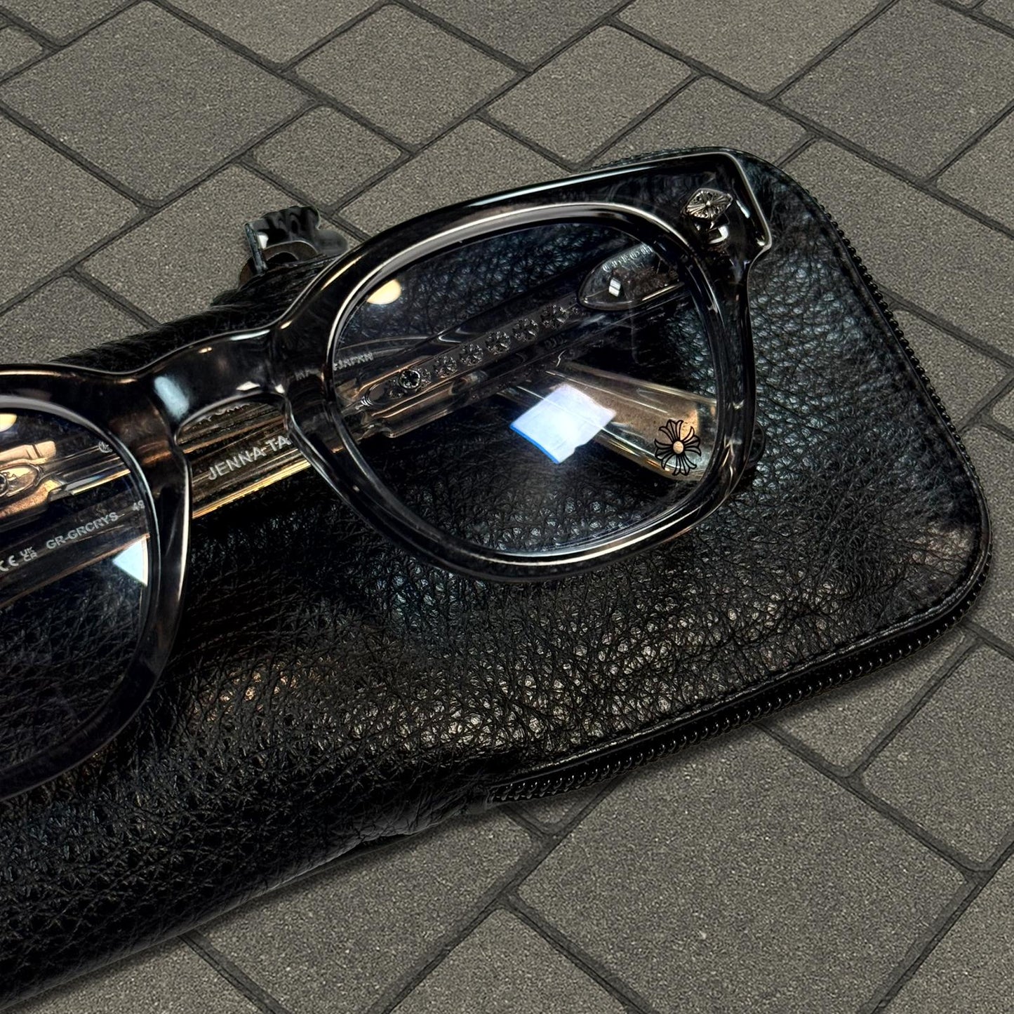Chrome Hearts “Jenna Tail Yea” Smoked Glasses