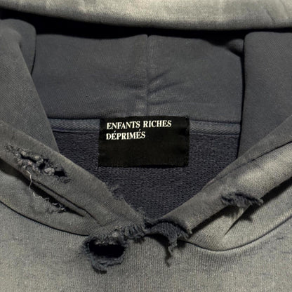 Enfants Riches Deprimes Light Blue Distressed Logo Hoodie