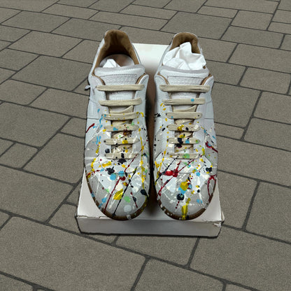 Maison Margiela White Paint Splatter Gat