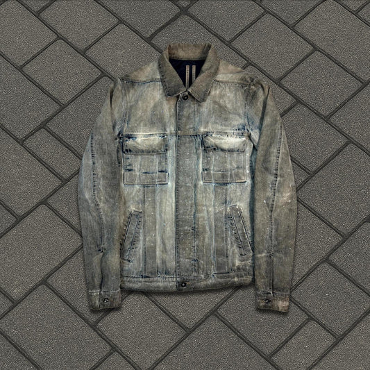 FW07 Rick Owens Sample Dust Padded Work Jacket
