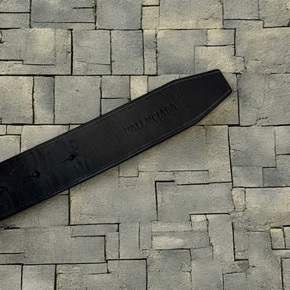 Balenciaga Crypto BB Leather Belt