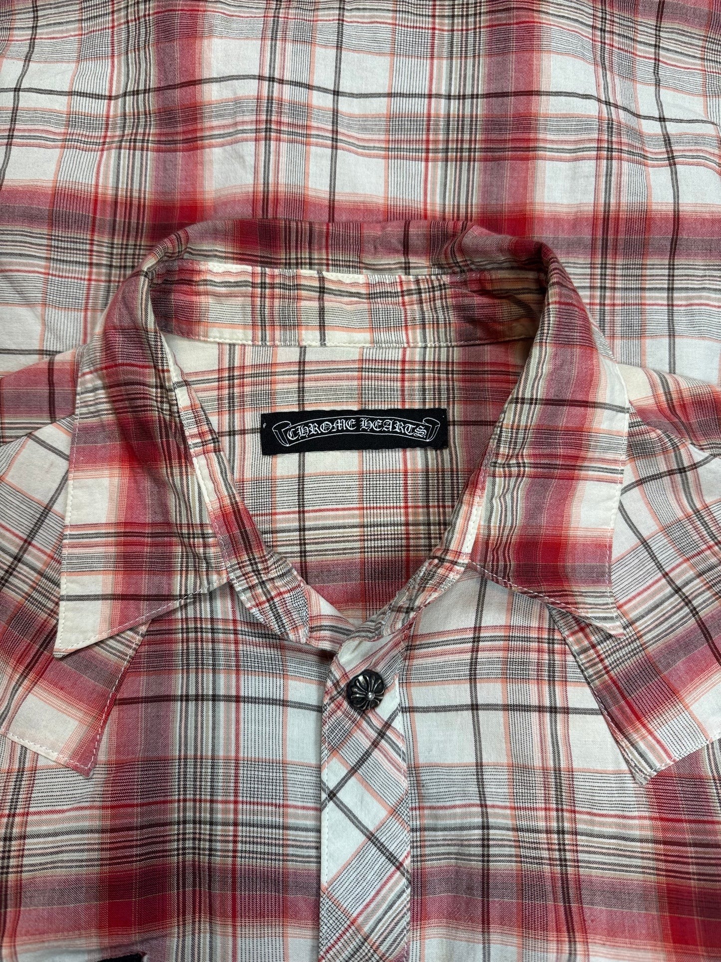 1991 Chrome Hearts Giant Cross Patch Flannel