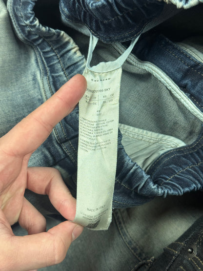 FW24 Rick Owens “Porterville” Sky Denim Double Cargo Bela’s
