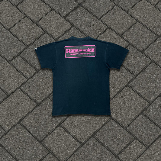 AW00 Number Nine Pink Sunday Mechanic Tee
