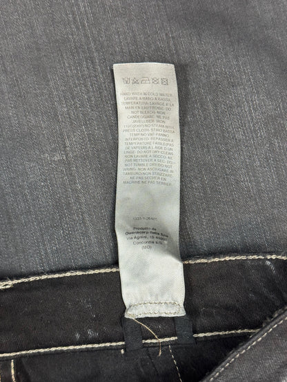 Rick Owens Waxed Bolan Denim