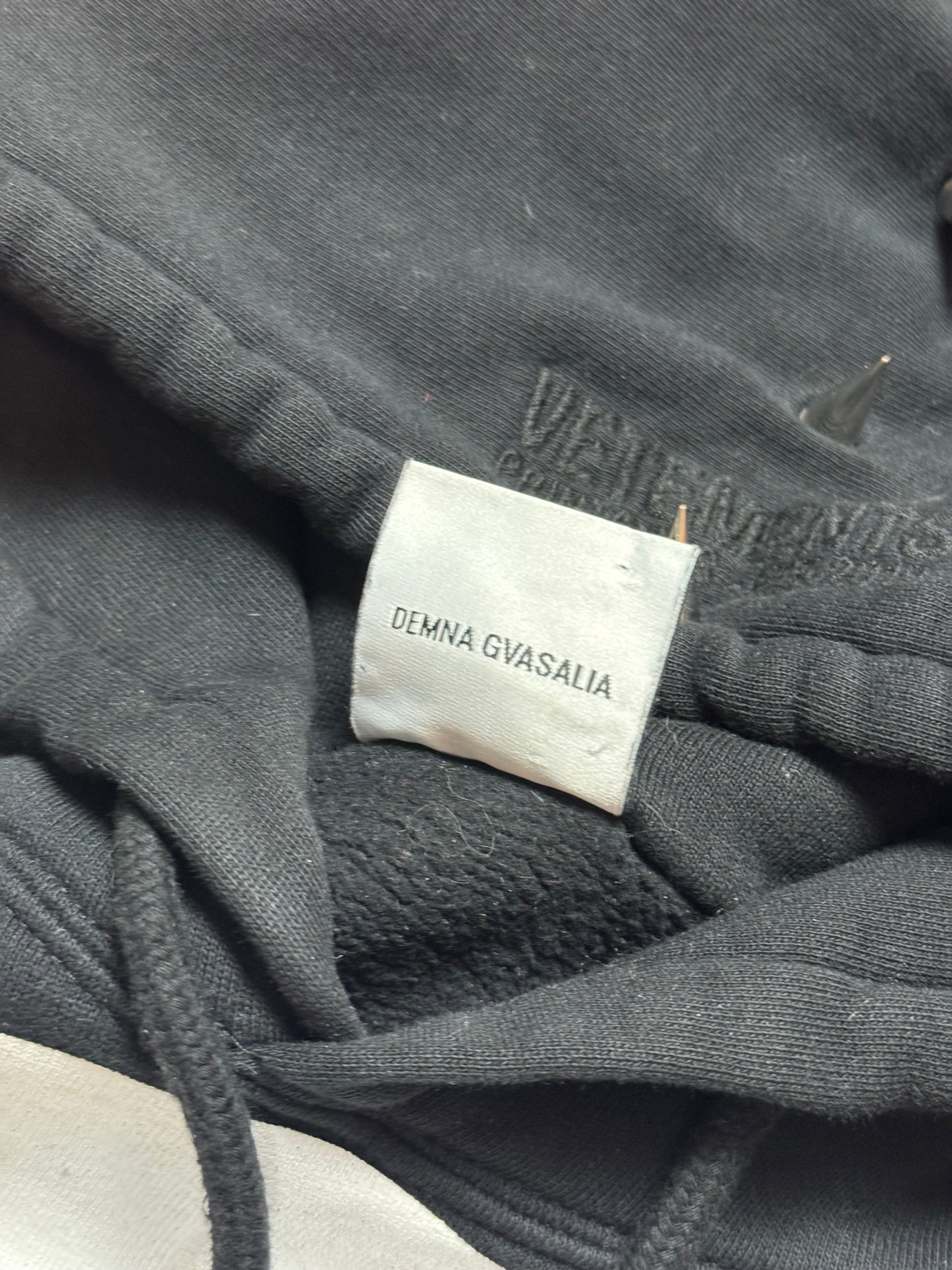 SS19 Vetements Pirate Skull Spiked Hoodie