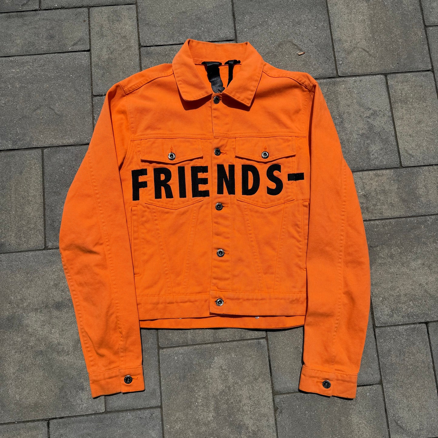 Vlone Orange Friends Jacket