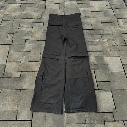 FW23 Balenciaga Flared Convertible Cargo Pants