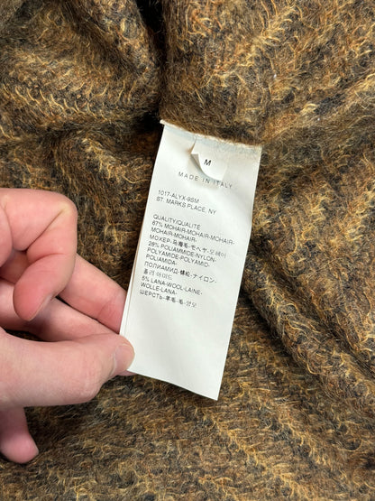 1017 Alyx 9sm Cheetah Mohair Sweater