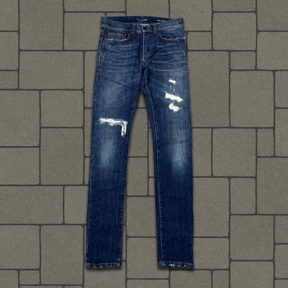 2018 Saint Laurent Paris Navy D02 Denim