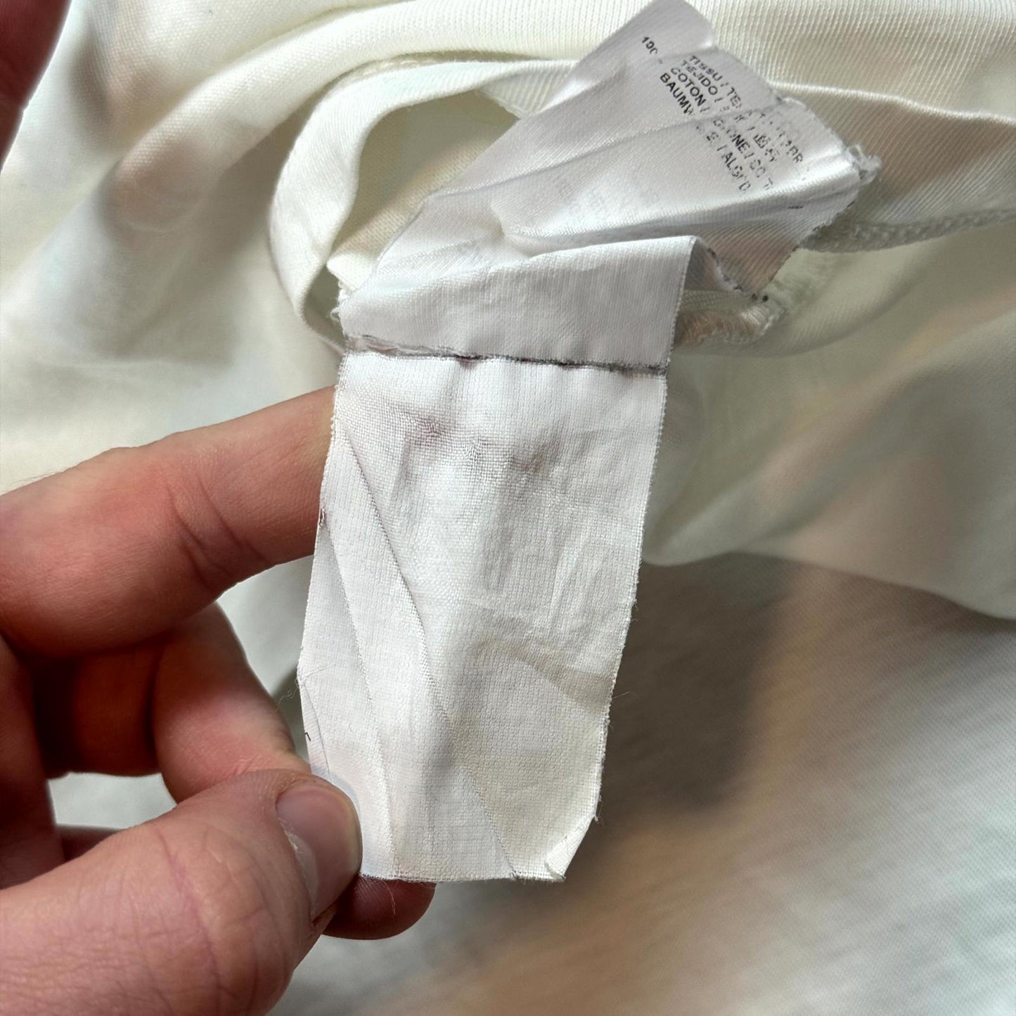 2016 Saint Laurent Paris White ‘Bloodluster’ Tee