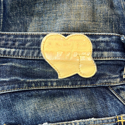 SS07 Number Nine Mudwash Pain Denim