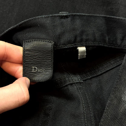 Dior Homme Black Light Wax Denim