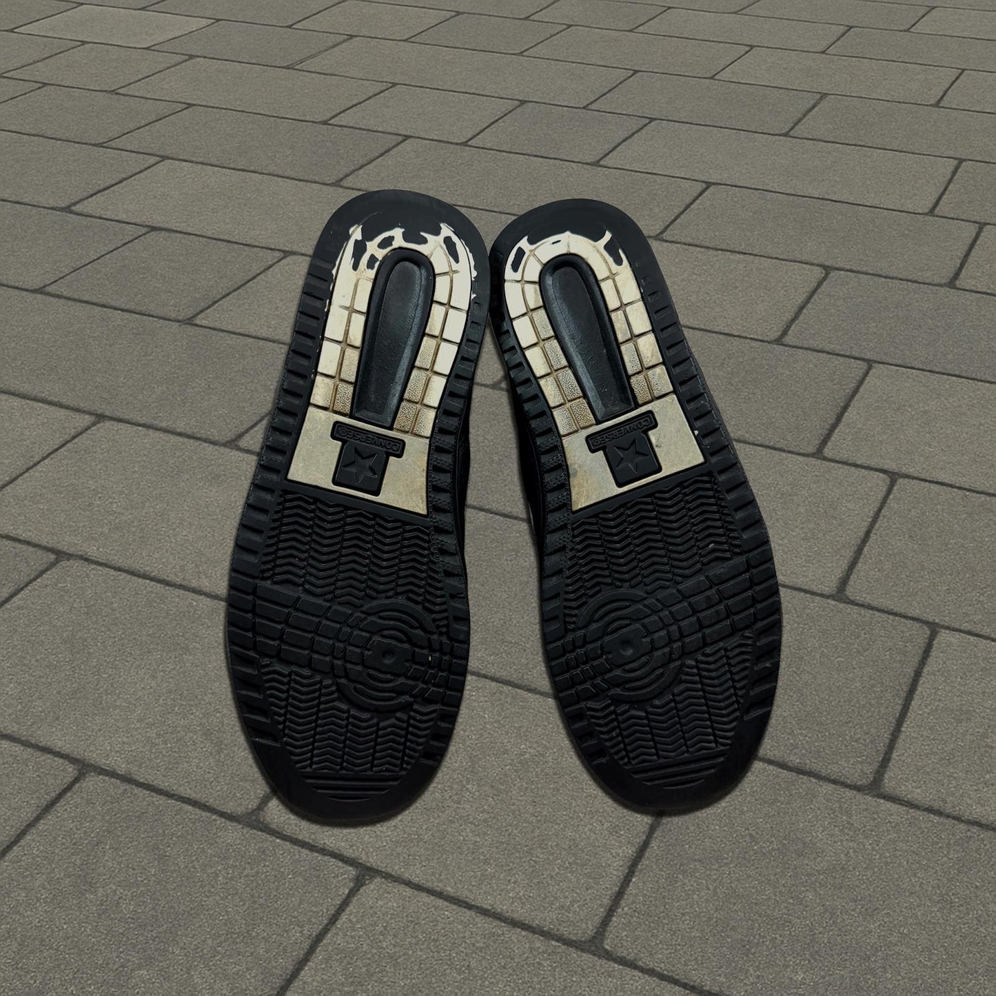 SS06 Number (N)ine Black Converse Weapon Sneakers
