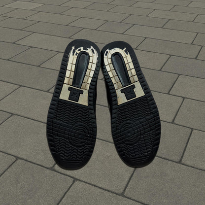 SS06 Number (N)ine Black Converse Weapon Sneakers