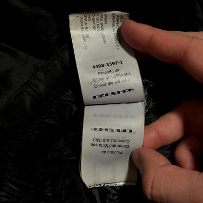 SS15 Rick Owens 'Faun' Black Lightweight Pod Shorts