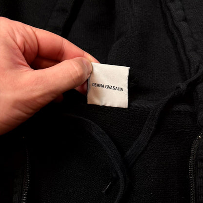 AW18 Vetements Bridges Antwerp Split Zip Hoodie