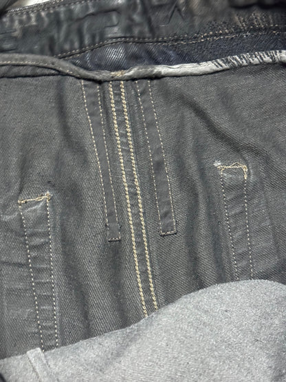 FW12 Rick Owens Hogwash Half Layer Aircut Denim