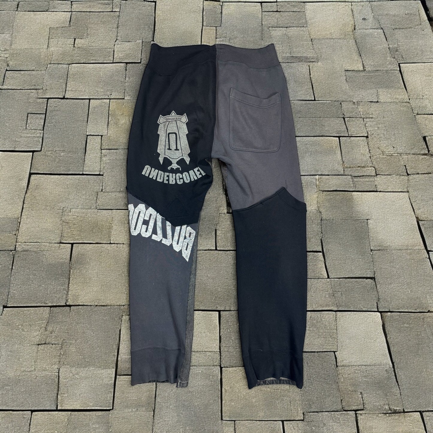 AW02 Undercover Black Rebelgods Hybrid Denim