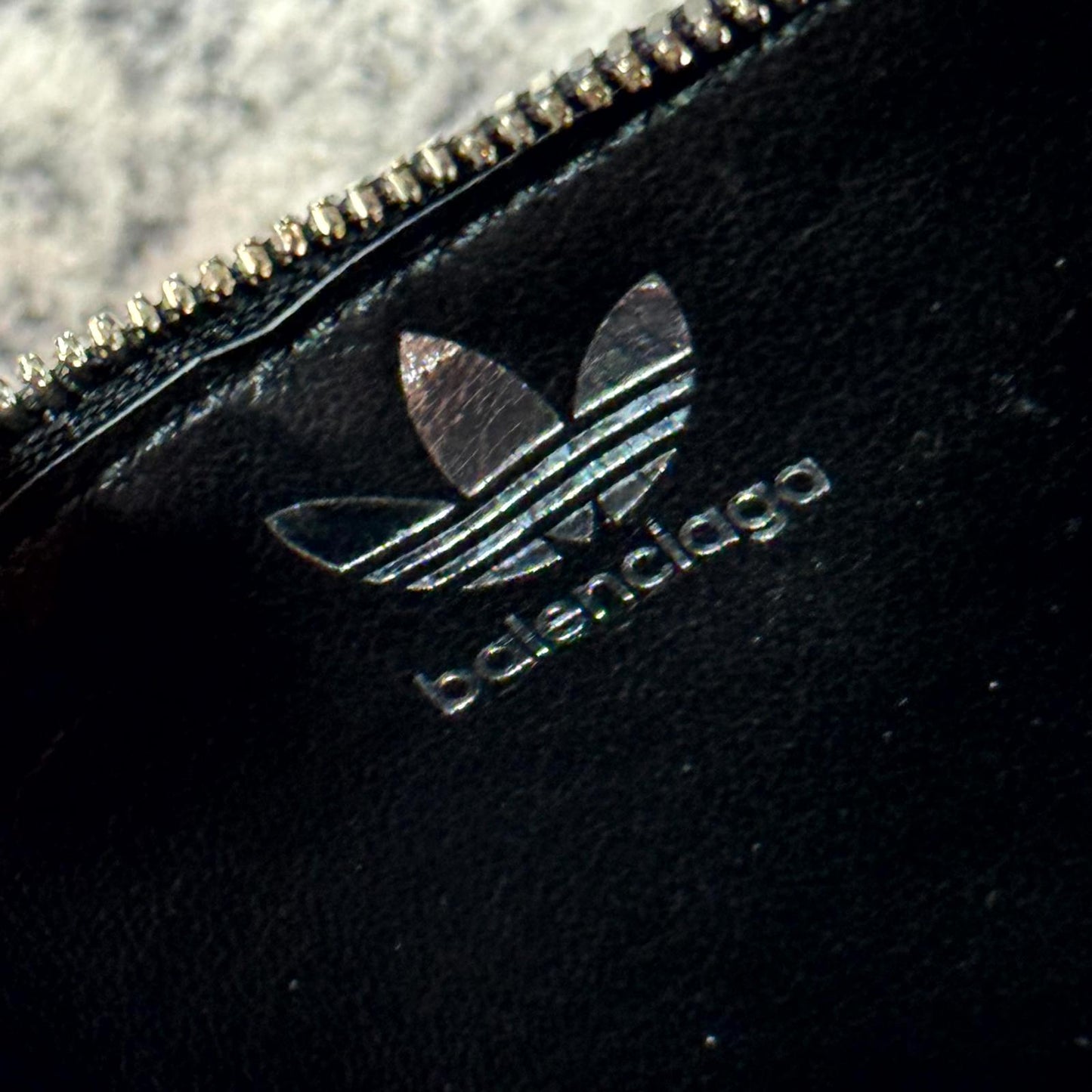 Balenciaga Adidas Trefoil Leather Cardholder