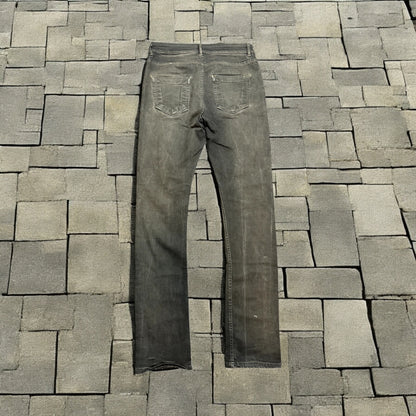 Rick Owens Pentagram Detroit Cut Denim