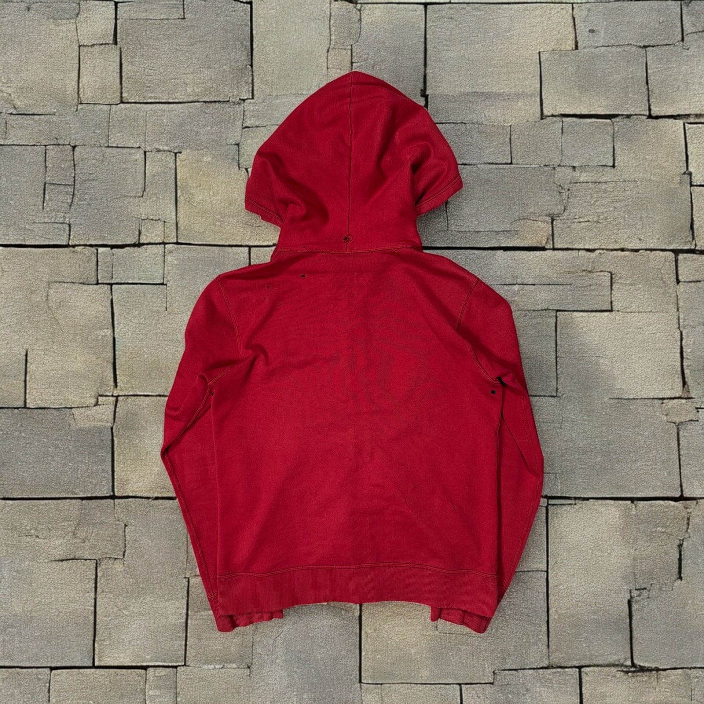 SS05 Number Nine Red “Nightcrawler” Zip Up