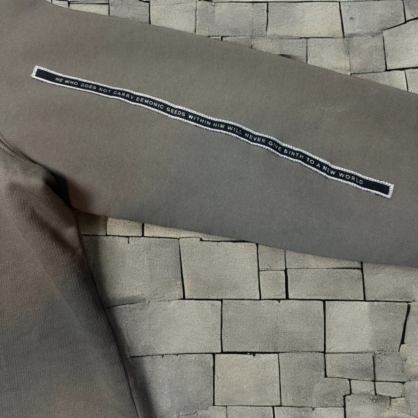 Rick Owens Brown Jason Zip Up