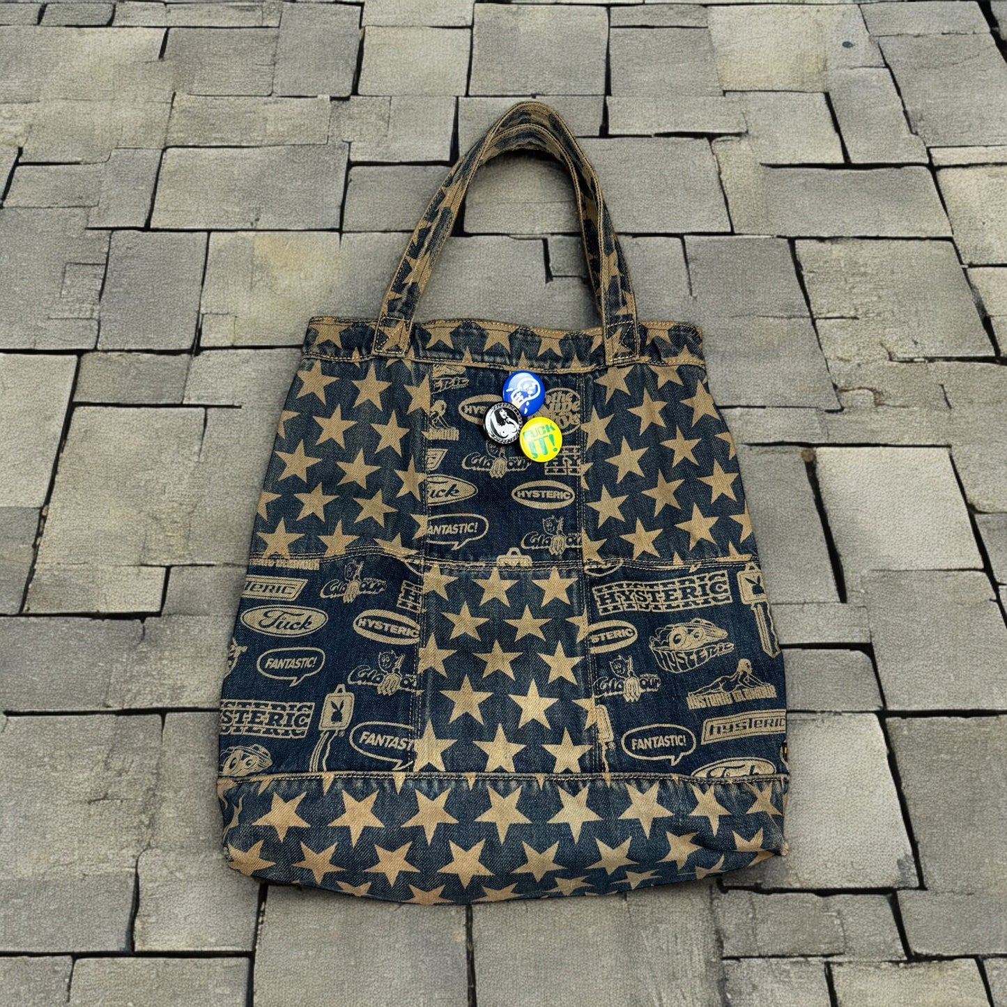 Hysteric Glamour Denim Tote Bag