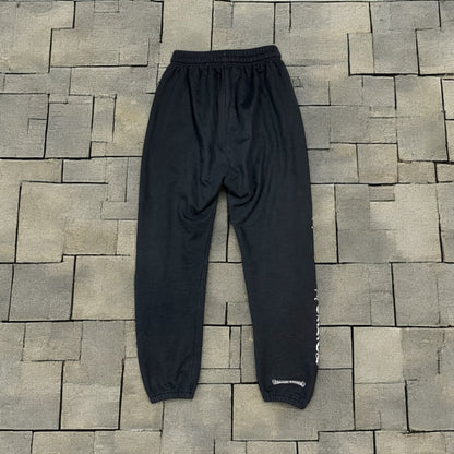 Chrome Hearts Black Spellout Sweatpants
