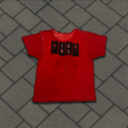 1985 Black Flag Red Loose Nut Tee