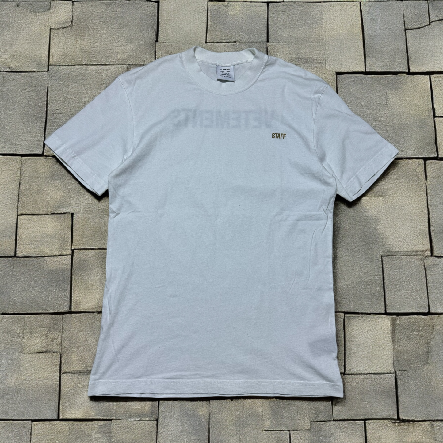 SS18 Vetements Staff Tee