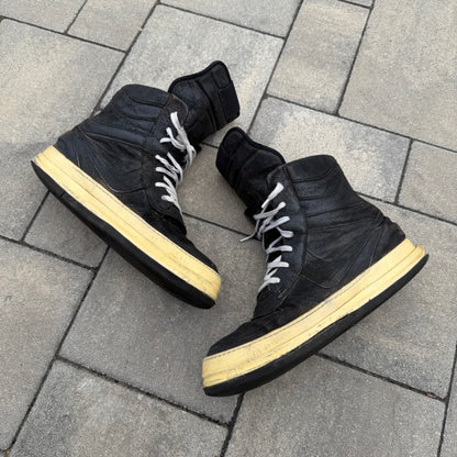 SS08 Rick Owens Blistered Leather Dunks