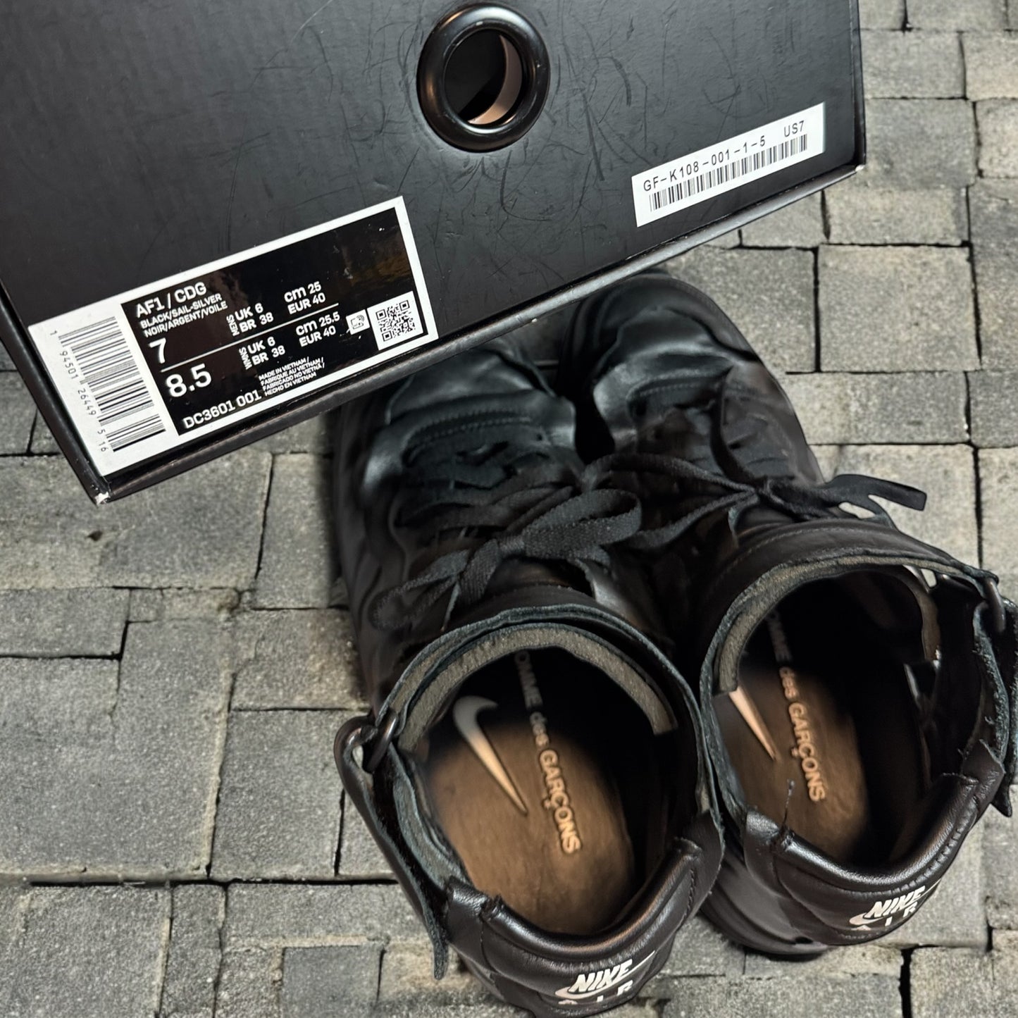 Comme Des Garçons Nike Mid Top Air Force One